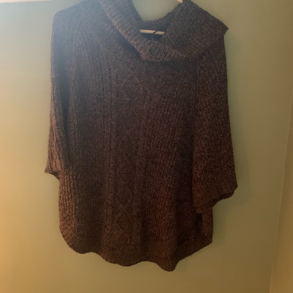 Karen Scott poncho sweater - Picture 2 of 2